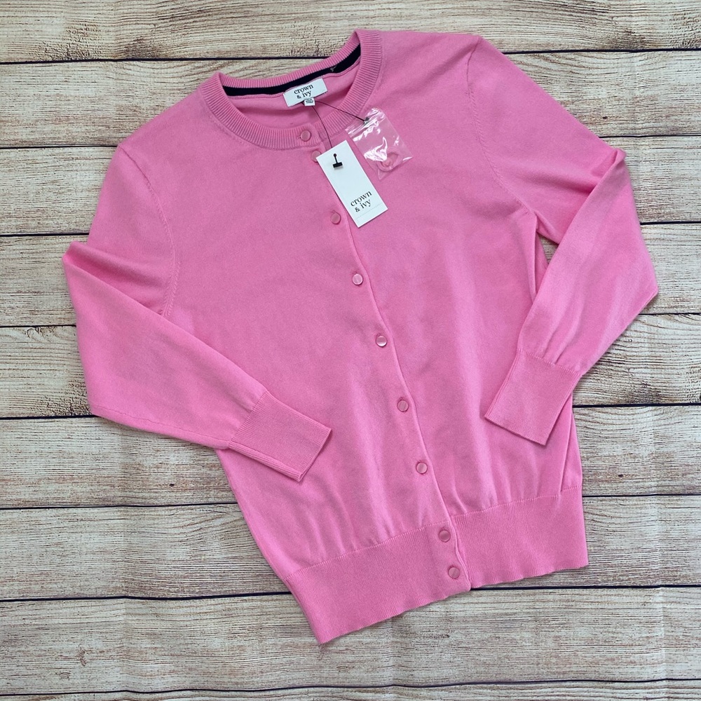 NWT Women’s Crown & Ivy Cardigan - XS